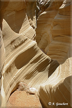 Wellenförmiger Canyon